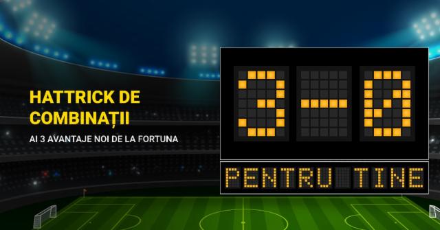 Hattrick de combinații online: joci ce vrei pe meciurile favorite!